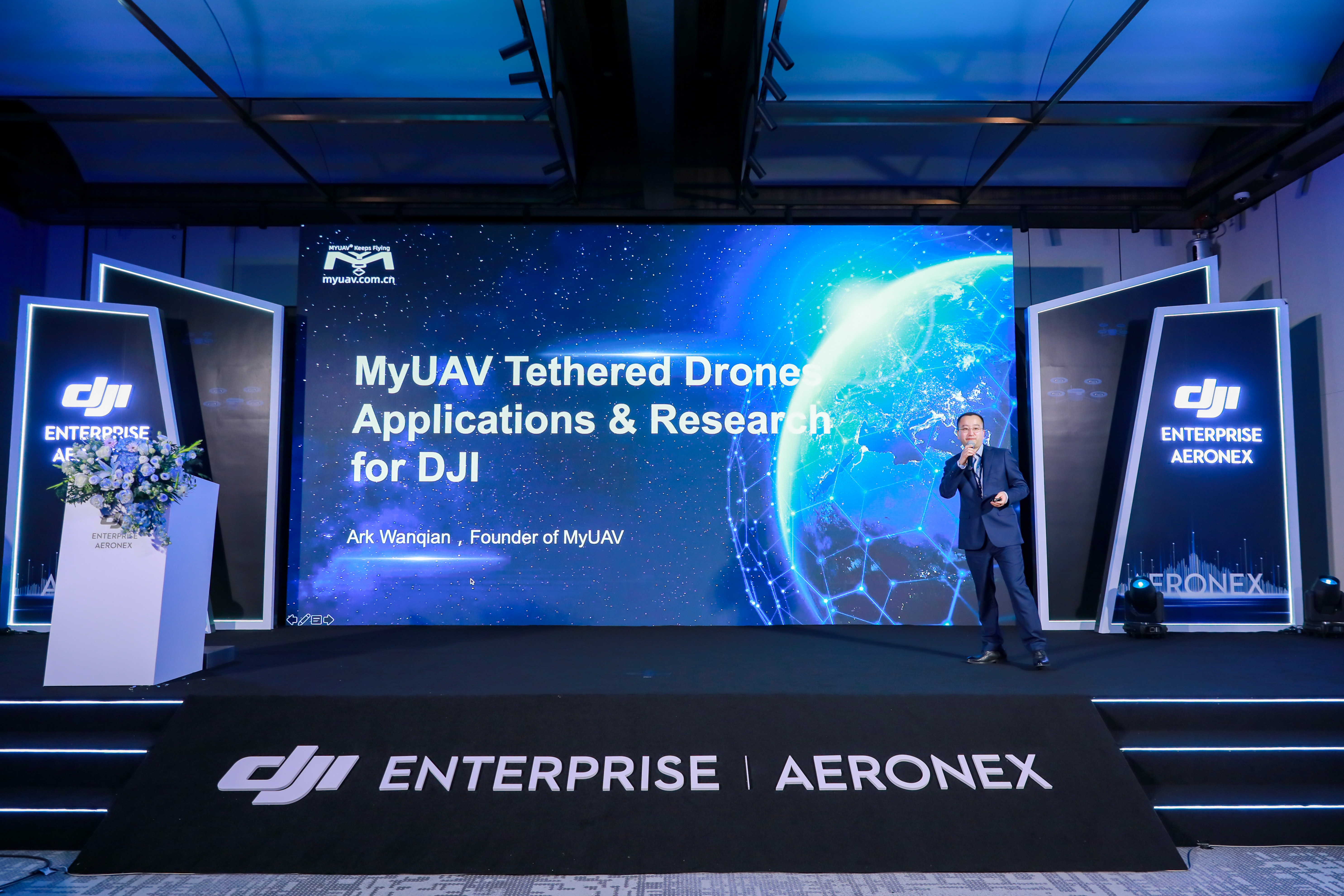 Shining at DJI ME Partners Summit 2026: MYUAV’s Dual-Layered Tethered Drone Solutions Take the Global Stage